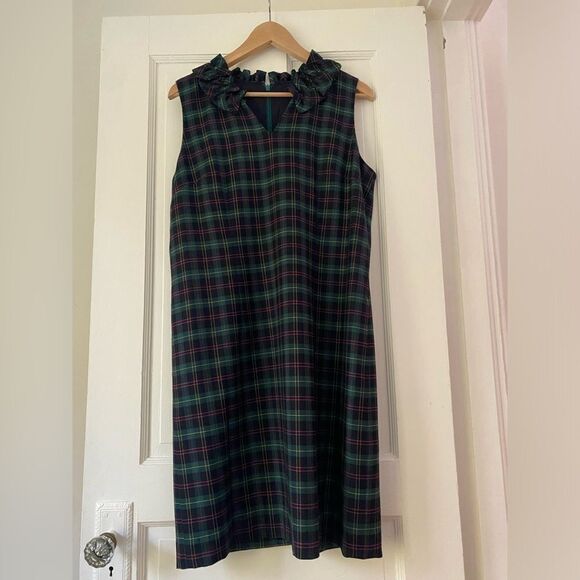 NWT Talbots Plaid Sheath Dress - Picture 12 of 13